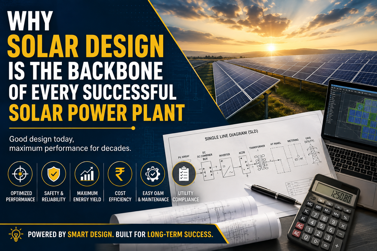 Solar Design Is the Backbone of Every Successful Solar Power Plant